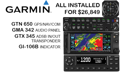 Corvallis avionics Garmin GTN 650 GTX 345 install